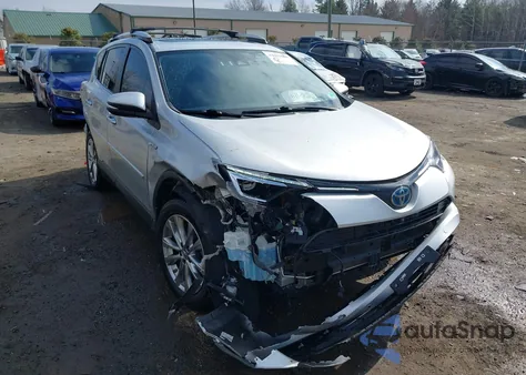 2016 Toyota Rav4 Hybrid Limited from USA, damaged, VIN JTMDJREV5GD047437